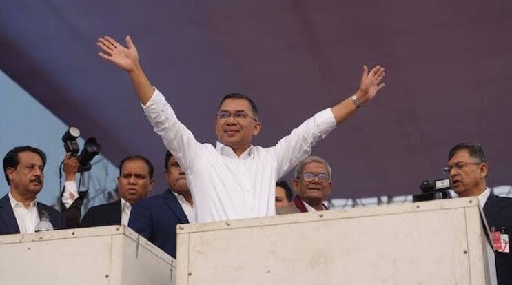 Tarique Rahman returns Dhaka after campaign in 7 districts