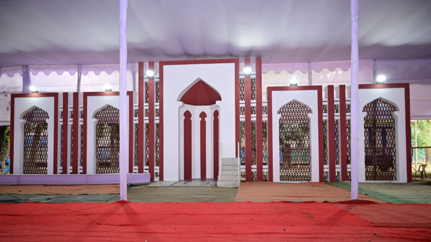 National Eidgah ready for Eid-ul-Azha prayers
