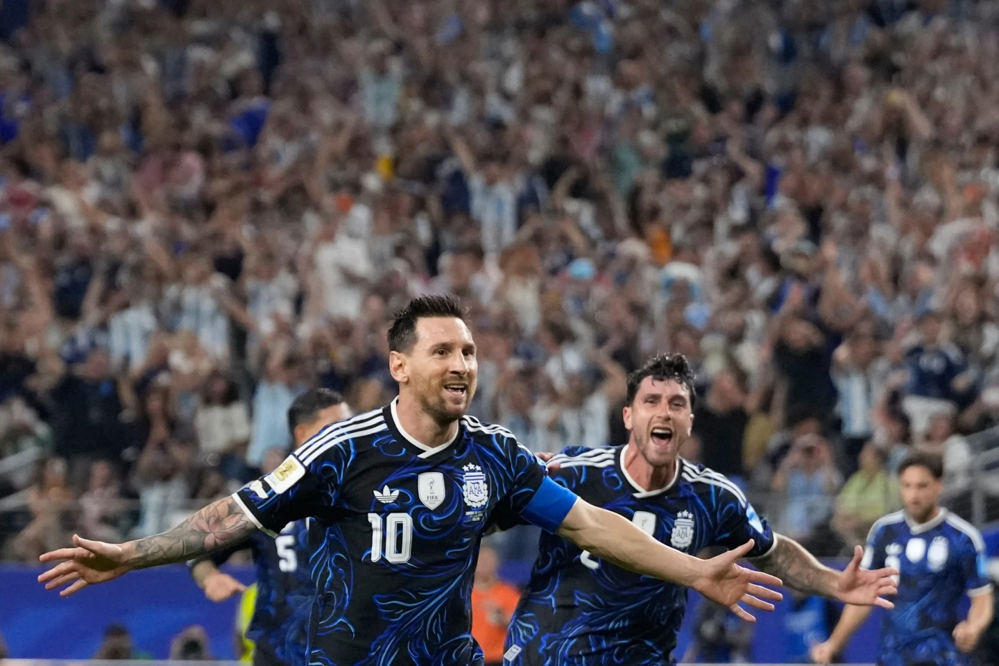 Argentina beat Jordan to finish top of group with perfect record