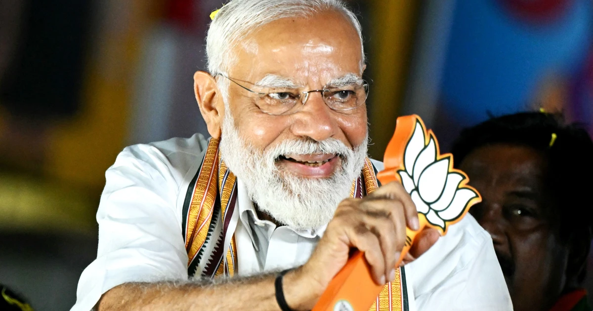 Lotus blooms in West Bengal: Modi