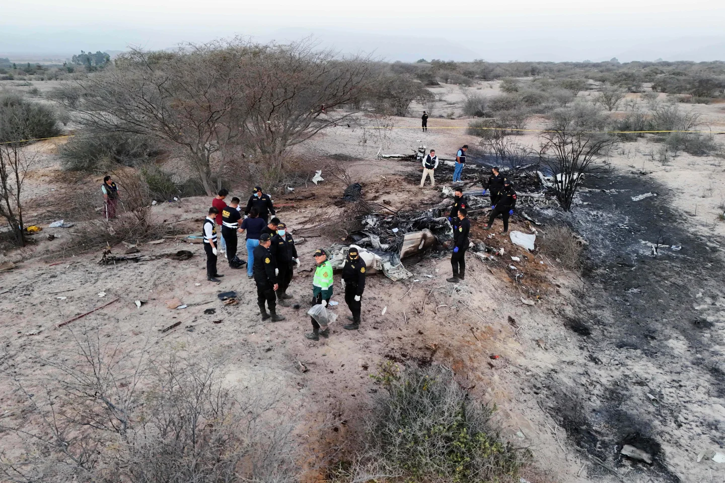 13 killed in tourist plane crash in Peru