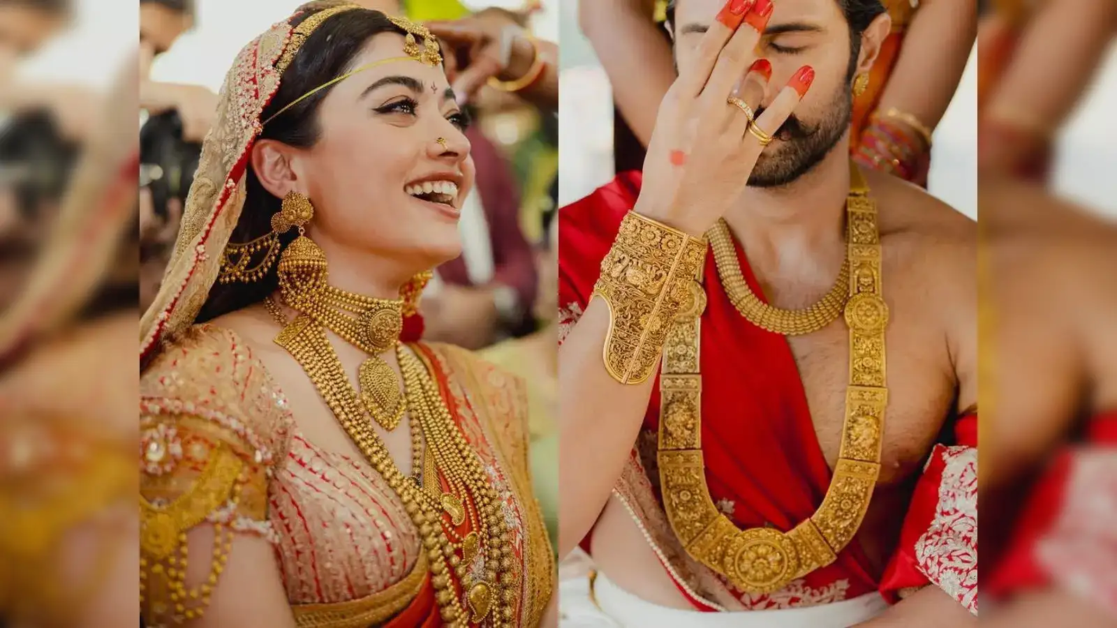Jeweller reveals 10-month process behind Rashmika‍‍`s bridal jewellery