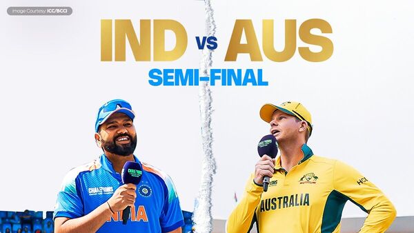 Australia to bat first against India in Champions Trophy Semi-Final