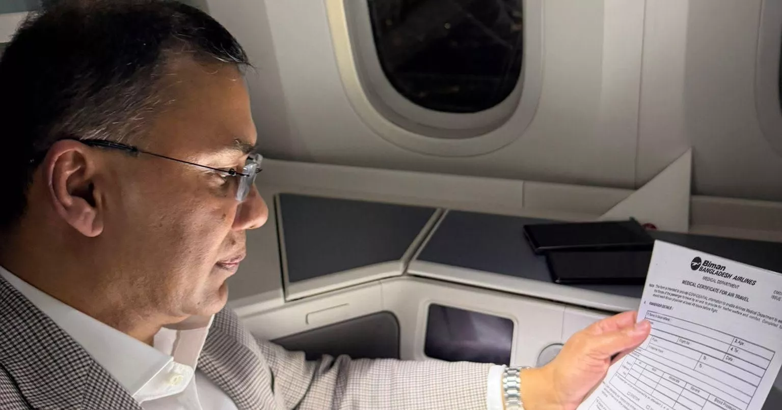 Flight carrying Tarique, family lands at Dhaka Airport