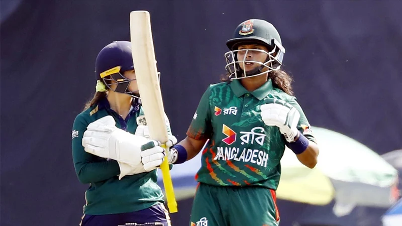 Bangladesh women‍‍`s team clinches series with one match to go, eyes whitewash