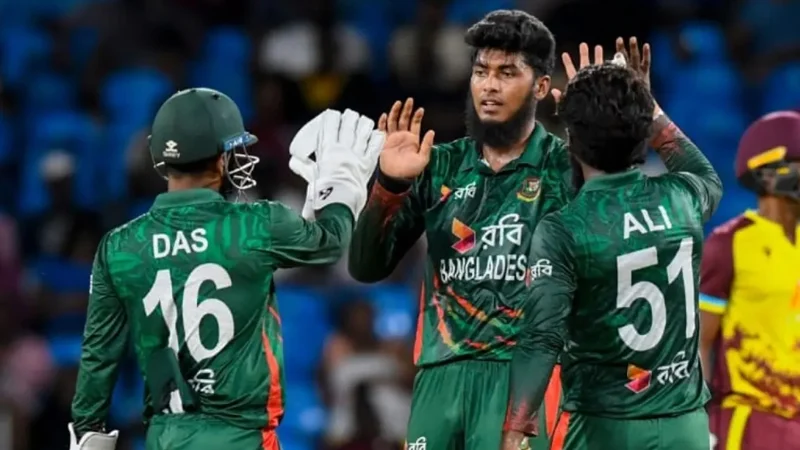 Bangladesh makes history with first ever T20 whitewash over West Indies