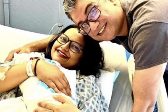 Nawsheen, Hillol blessed with baby girl