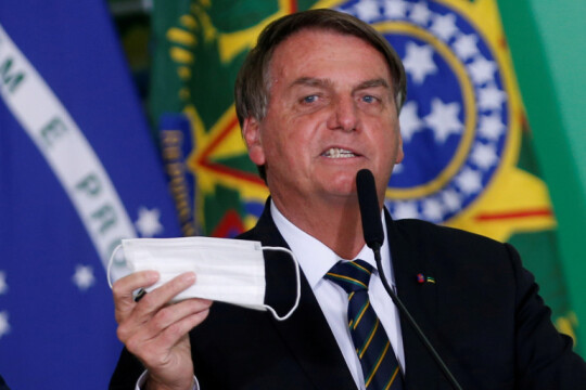 Brazil‍‍`s Bolsonaro officially launches re-election bid, says army on his side