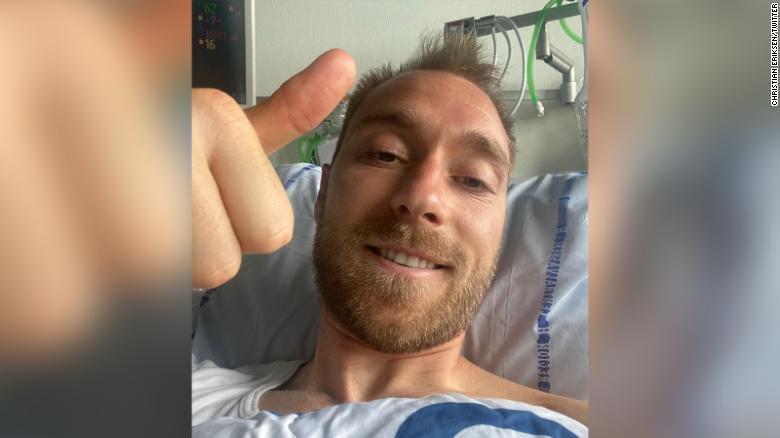 Christian Eriksen sends heartfelt message for fans