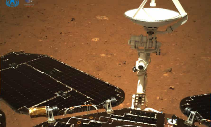 China says Martian rover takes first drive on surface of Red Planet