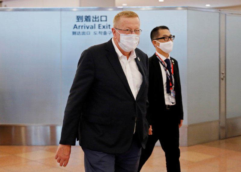 IOC's Coates arrives in Tokyo as Games organisers to unveil latest 'playbook'