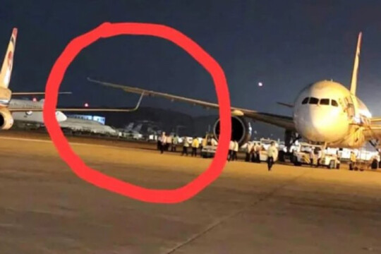 2 Biman Boeings colloid at Dhaka airport again