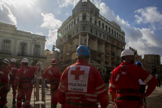 Havana hotel explosion death toll climbs to 31 as rescuers search for survivors