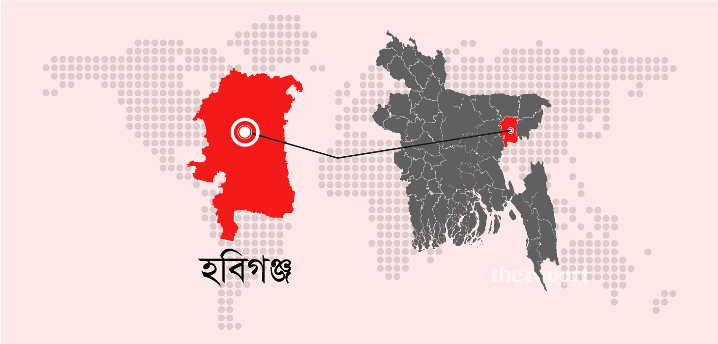 Five killed in three-way collision in Habiganj