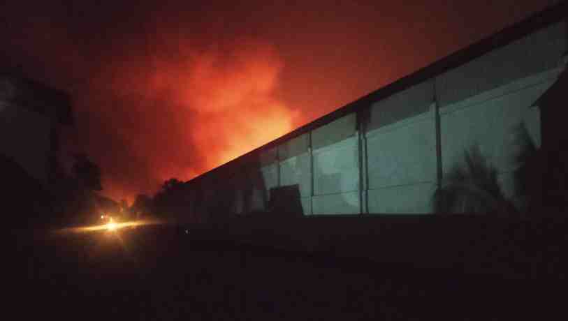 Ctg container depot blast toll jumps 49