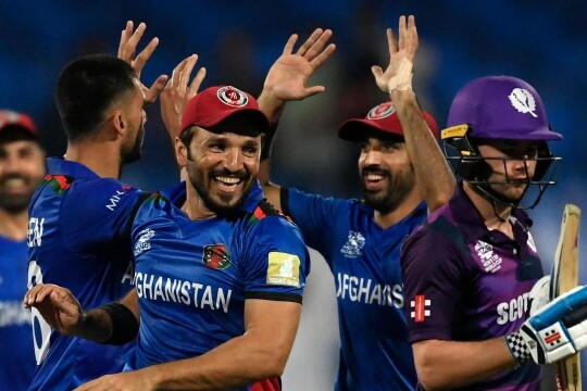 T20 WC: Afghanistan thrash Scotland by 130 runs