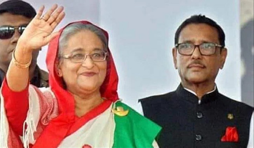 Sheikh Hasina, Obaidul Quader re-elected AL president, GS