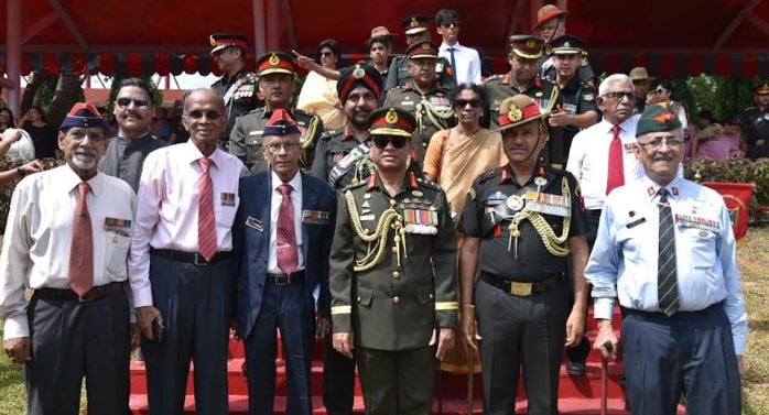 Army chief visits India passing out parade