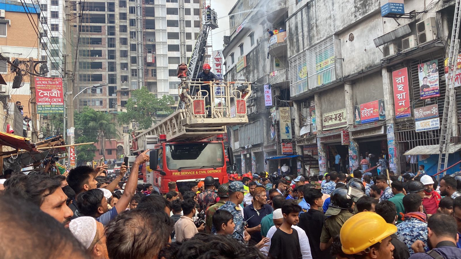 Bangbazar fire came under control after burning everything