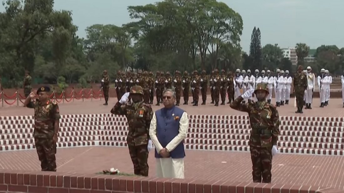 New President pays tribute to Liberation War martyrs