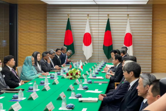 Bangladesh-Japan summit discussions began in Tokyo