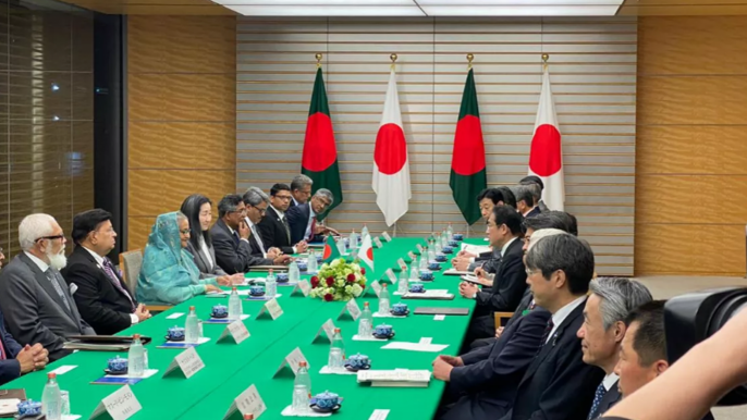 Bangladesh-Japan summit discussions began in Tokyo