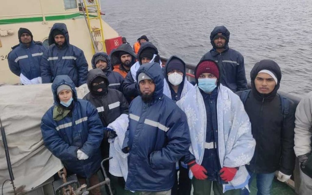 Stranded Bangladeshi crew in Ukraine on their way home