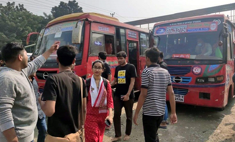 Half-Pass: Bus seized over JU female student harassment