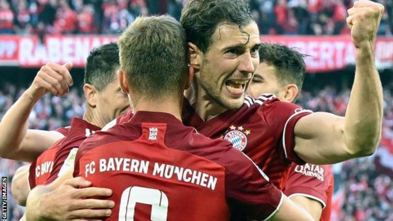 Bayern Munich seal 10th consecutive Bundesliga title