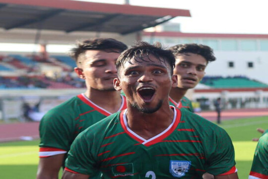 Bangladesh beat India in SAFF U-20 Championship