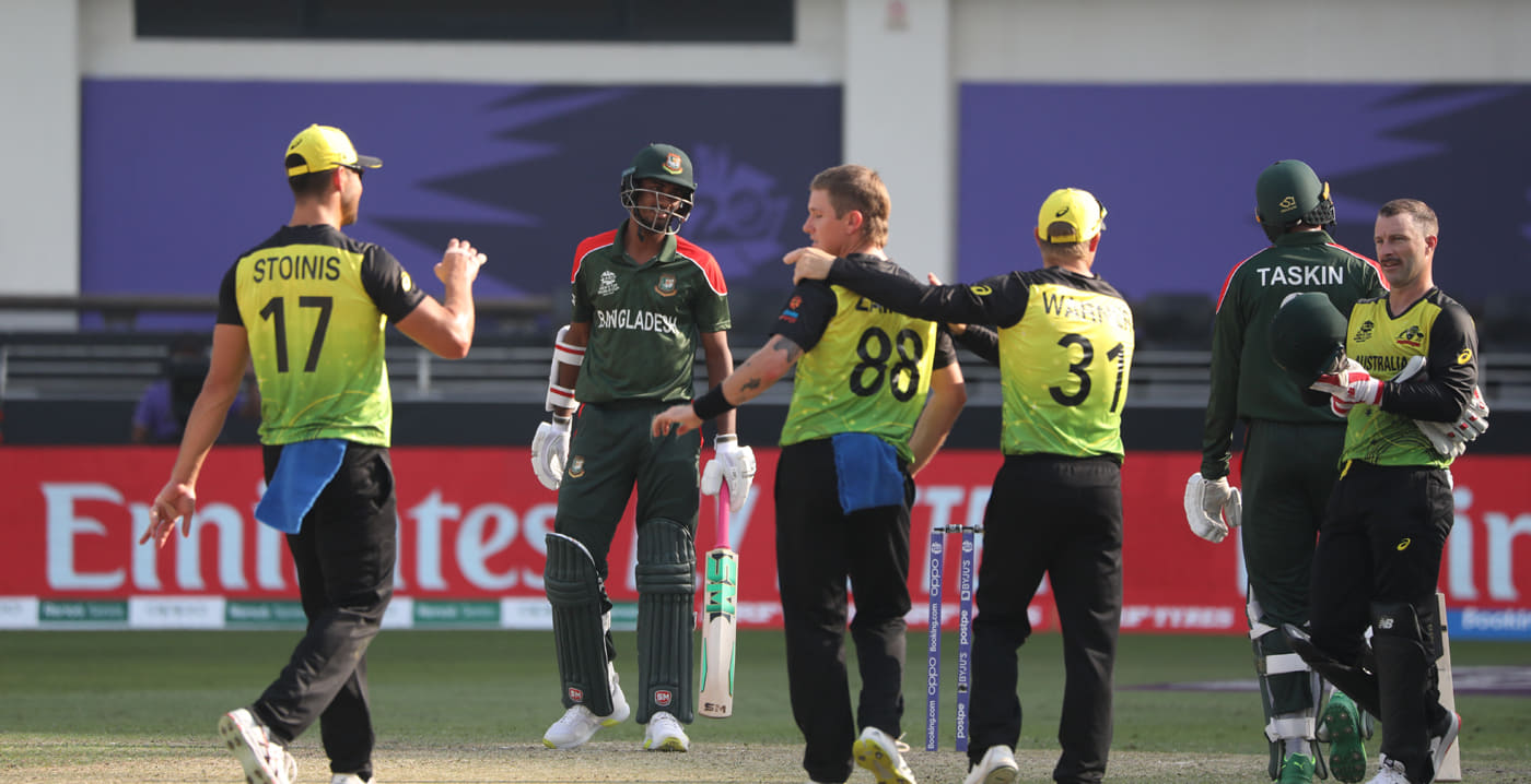 Bangladesh end T20 WC mission with big margin defeat to Australia