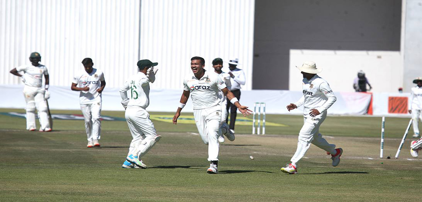 Bangladesh clinch one-off Test by 220 runs against hosts Zimbabwe