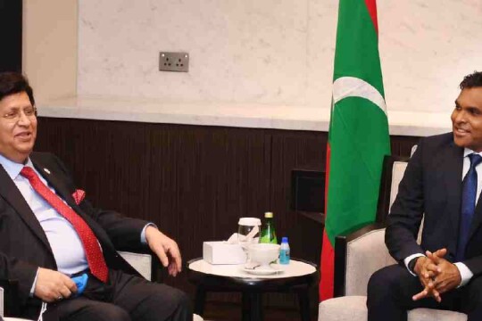 Maldives to establish direct maritime connectivity with Chattogram