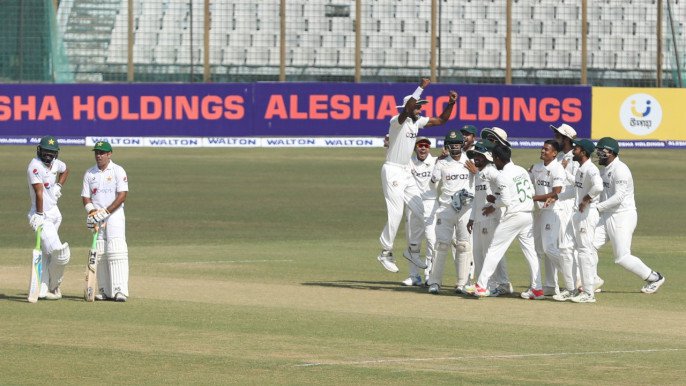 Bangladesh lead Chattogram Test by 44 runs