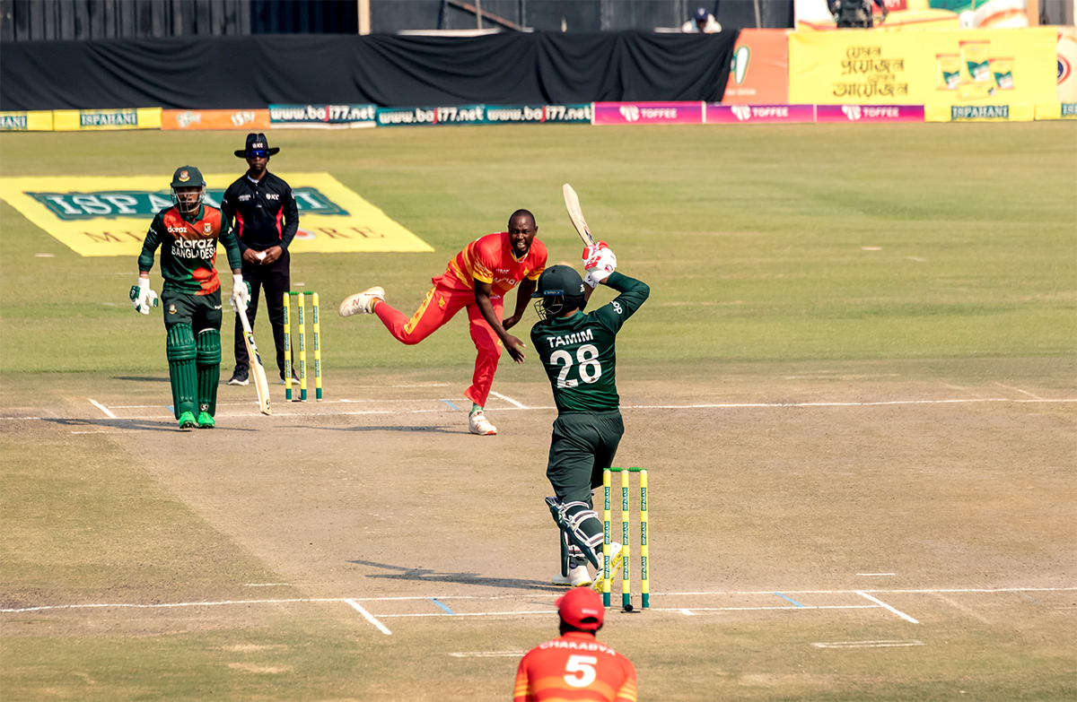 Captain’s knock from Tamim helps Tigers whitewash Zimbabwe