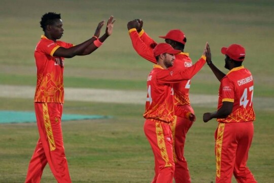 Zimbabwe equalise T20 series stunning Bangladesh