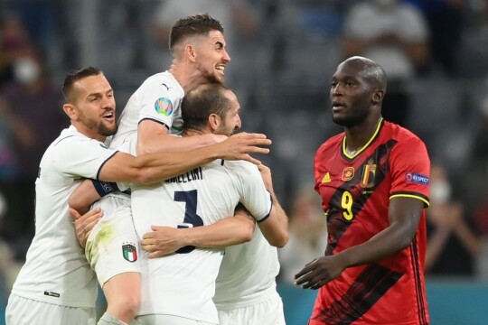 Italy edge Belgium in thriller to reach Euro 2020 semis