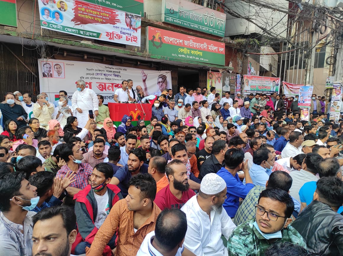 BNP observes hunger strike seeking Khaleda’s treatment abroad