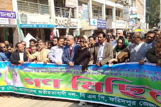 BNP's countrywide mass processions underway