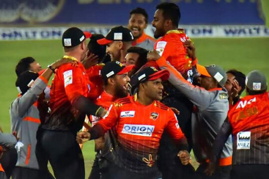 Comilla beat Sylhet to bag record fourth BPL title