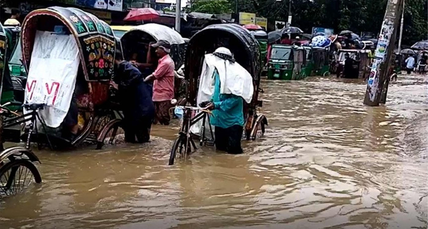 Parts of Chattogram city submerged due to incessant rain