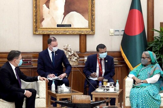 PM Hasina seeks Russia’s support for building a second nuclear power plant