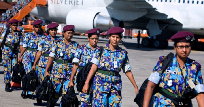 180 female cops leave for Congo to join MONUSCO