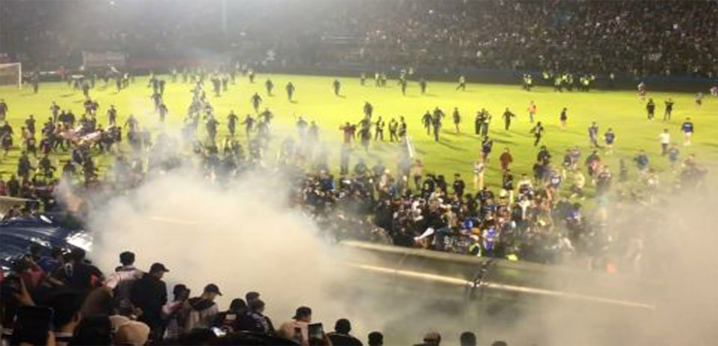 At least 127 dead after violence at football match in Indonesia: police