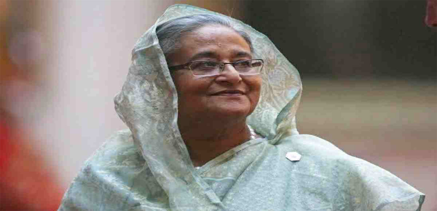 PM Hasina pays tribute to Mahatma Gandhi at Rajghat