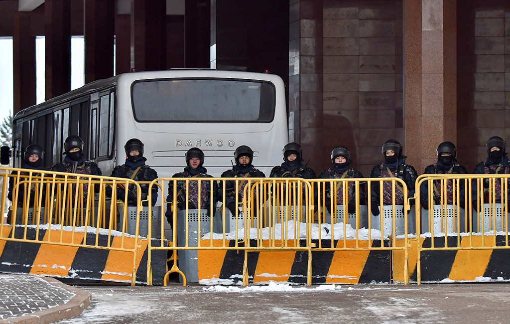 Kazakh president gives shoot-to-kill order to put down uprising