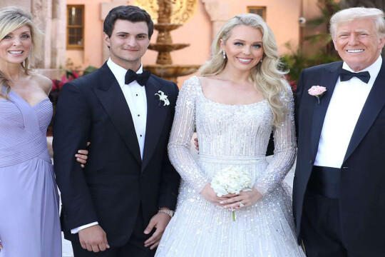 Trump‍‍`s youngest daughter Tiffany marries Michael Boulos