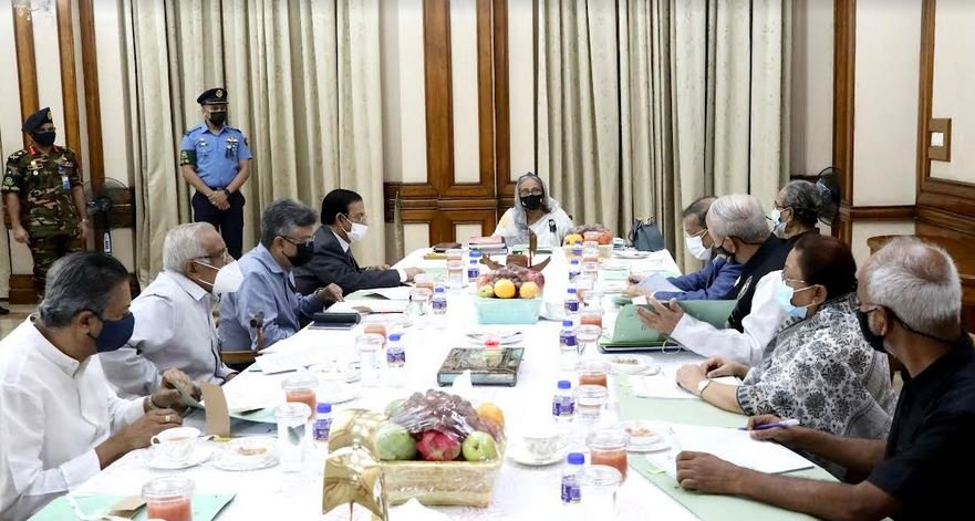 PM chairs Bangabandhu Memorial Trust meeting