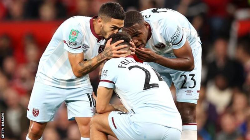 West Ham knock out Man Utd to reach EFL fourth round