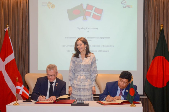 Bangladesh, Denmark sign MoU on sustainable engagement